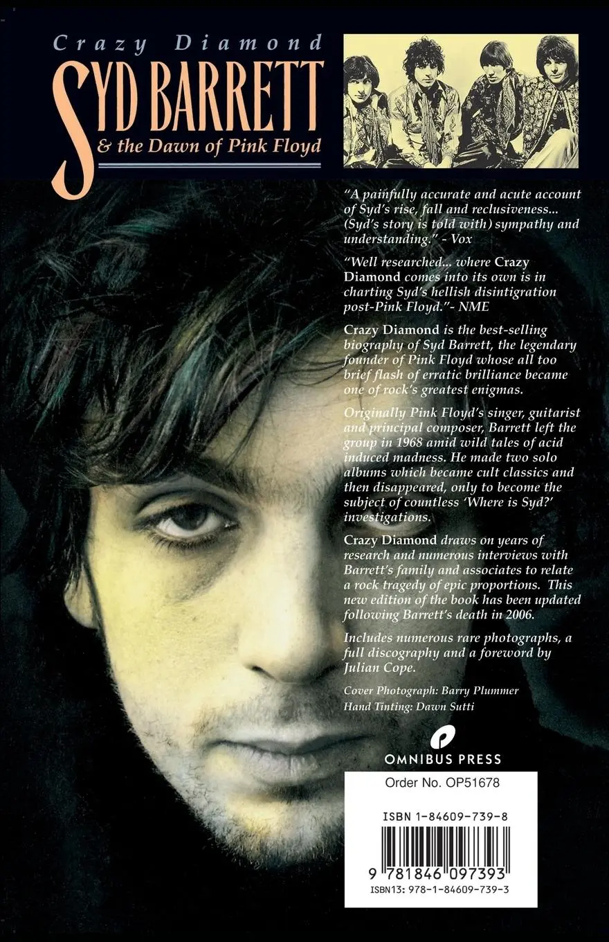 Rückseite: 9781846097393 | Syd Barrett | Crazy Diamond: The Dawn of Pink Floyd (Revised) | Buch
