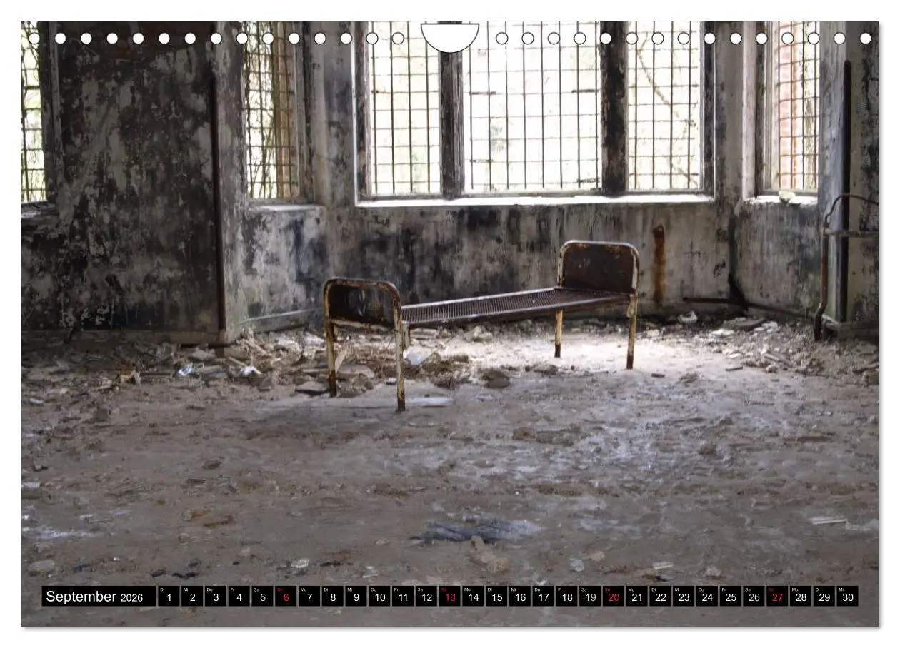 Bild: 9783516127393 | Beelitz Heilstätten-Faszination des Verfalls (Wandkalender 2026 DIN...