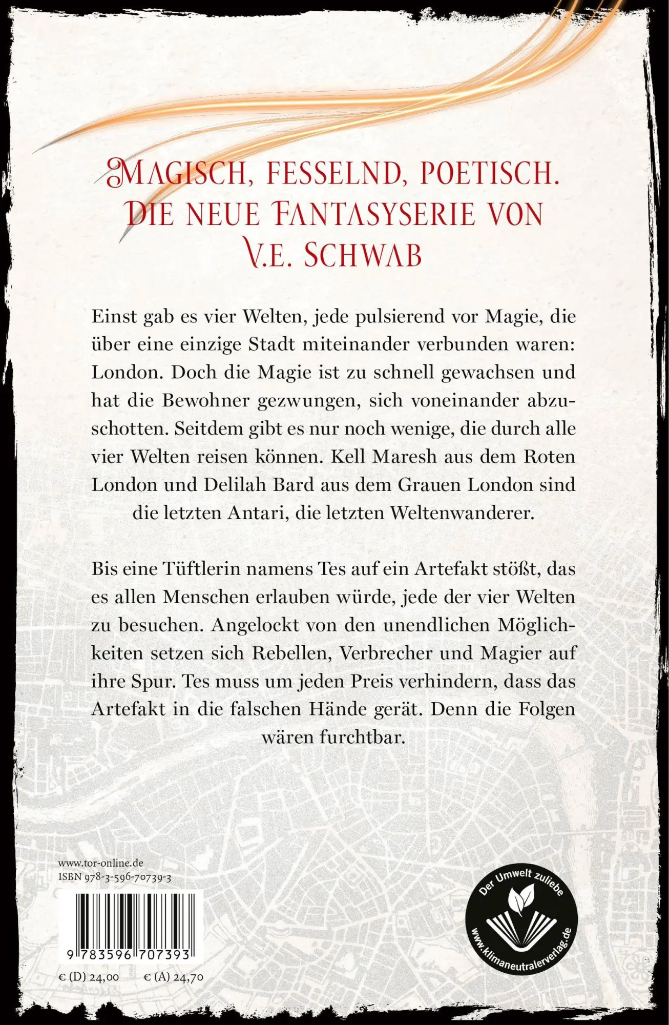 Rückseite: 9783596707393 | Threads of Power | V. E. Schwab | Buch | Threads of Power Reihe | 2023