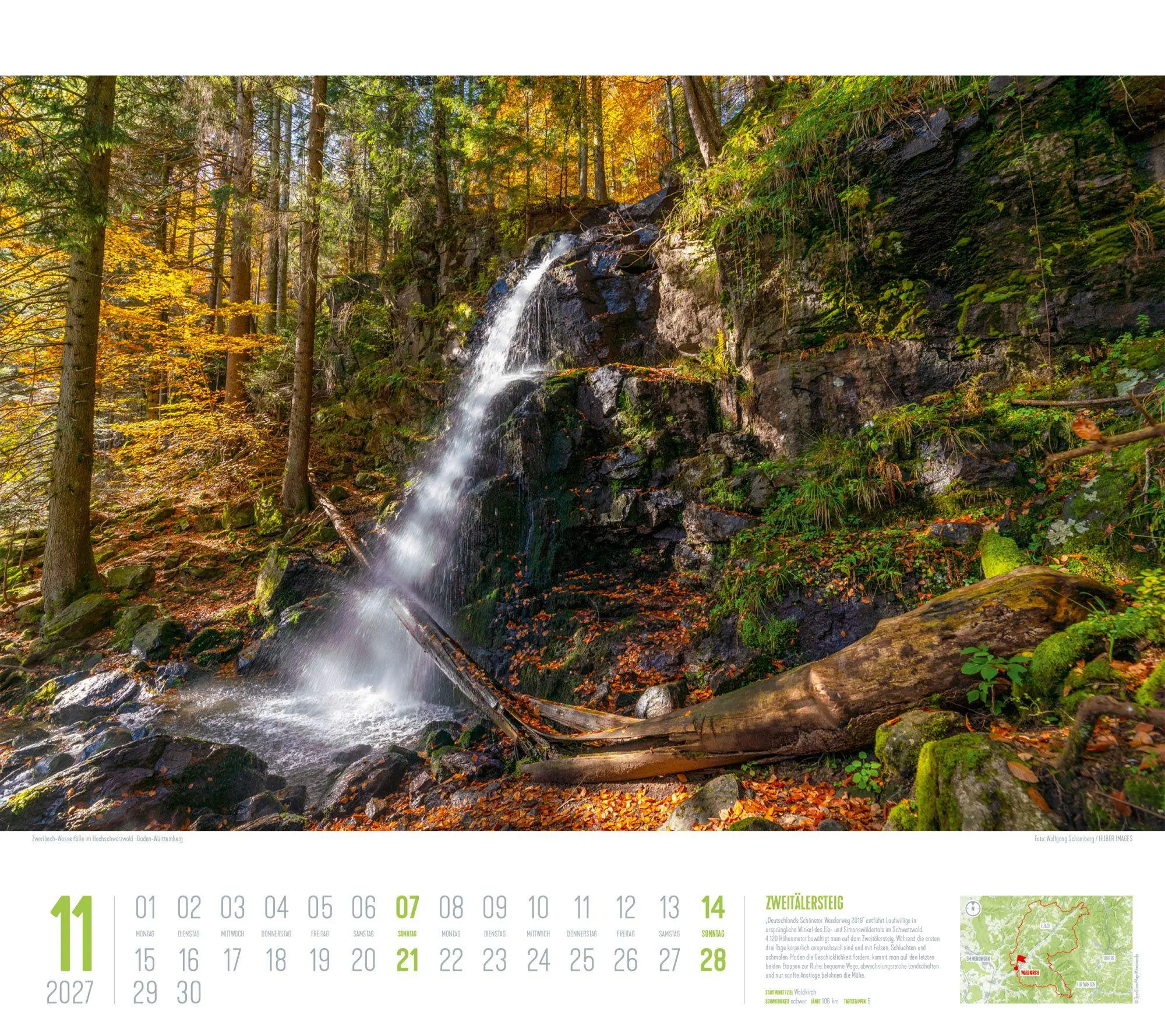 Bild: 9783838427393 | Deutschland Wanderland Kalender 2027 Die schönsten Wanderwege | GmbH