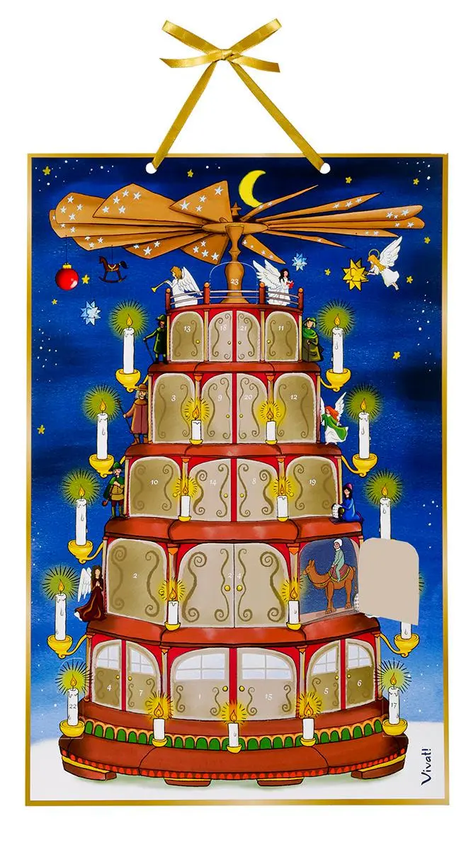 Cover: 4260653747493 | Adventskalender 'Die Adventspyramide' | Kalender | 1 S. | Deutsch
