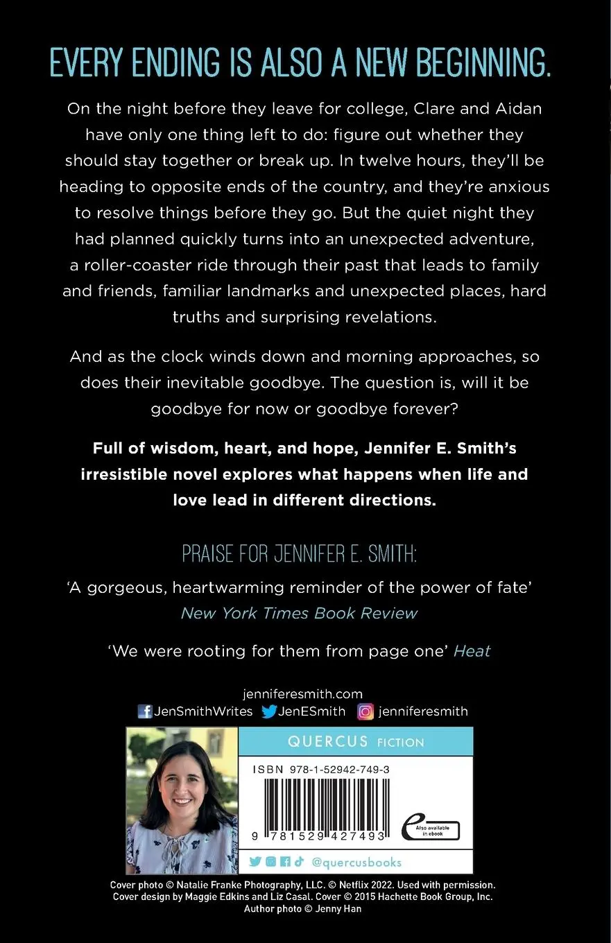 Rückseite: 9781529427493 | Hello, Goodbye, and Everything in Between | Jennifer E. Smith | Buch