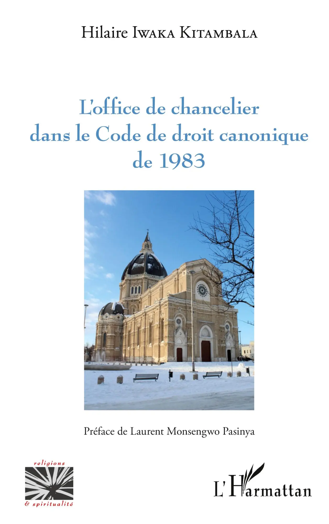 Cover: 9782343107493 | L'office de chancelier dans le Code de droit canonique de 1983 | Buch