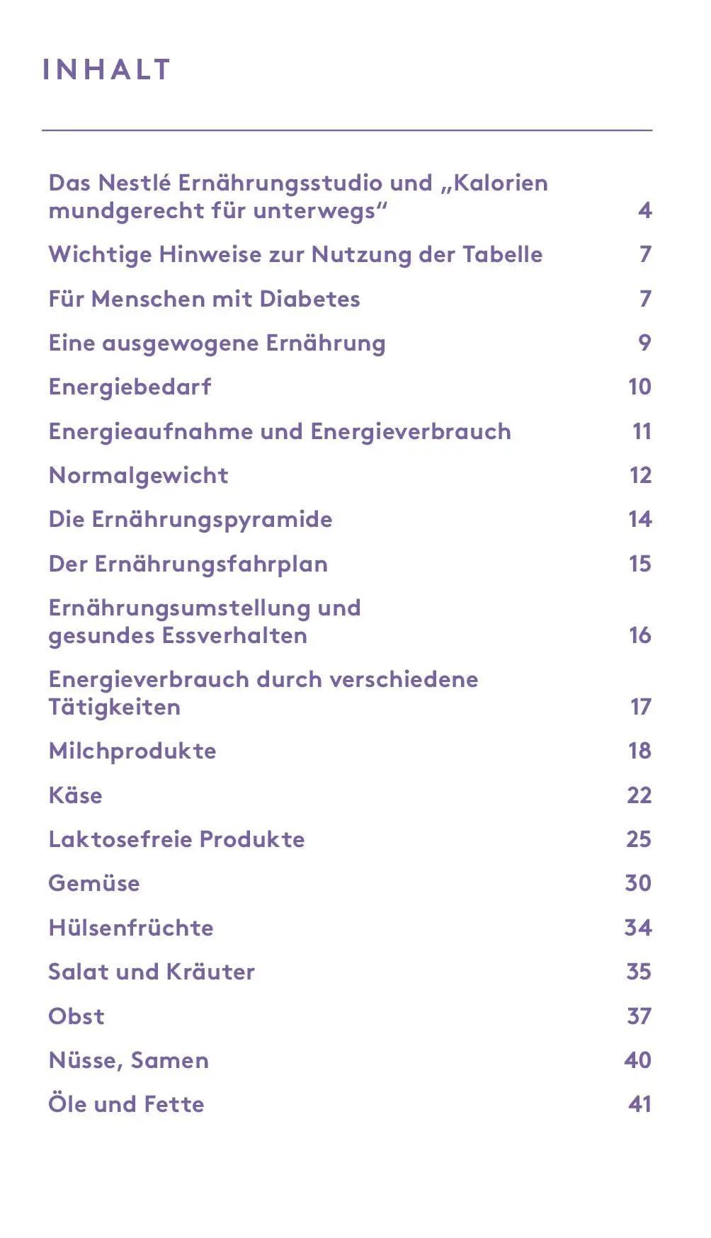 Bild: 9783930007493 | Kalorien mundgerecht für unterwegs | Nestlé Deutschland AG | Broschüre
