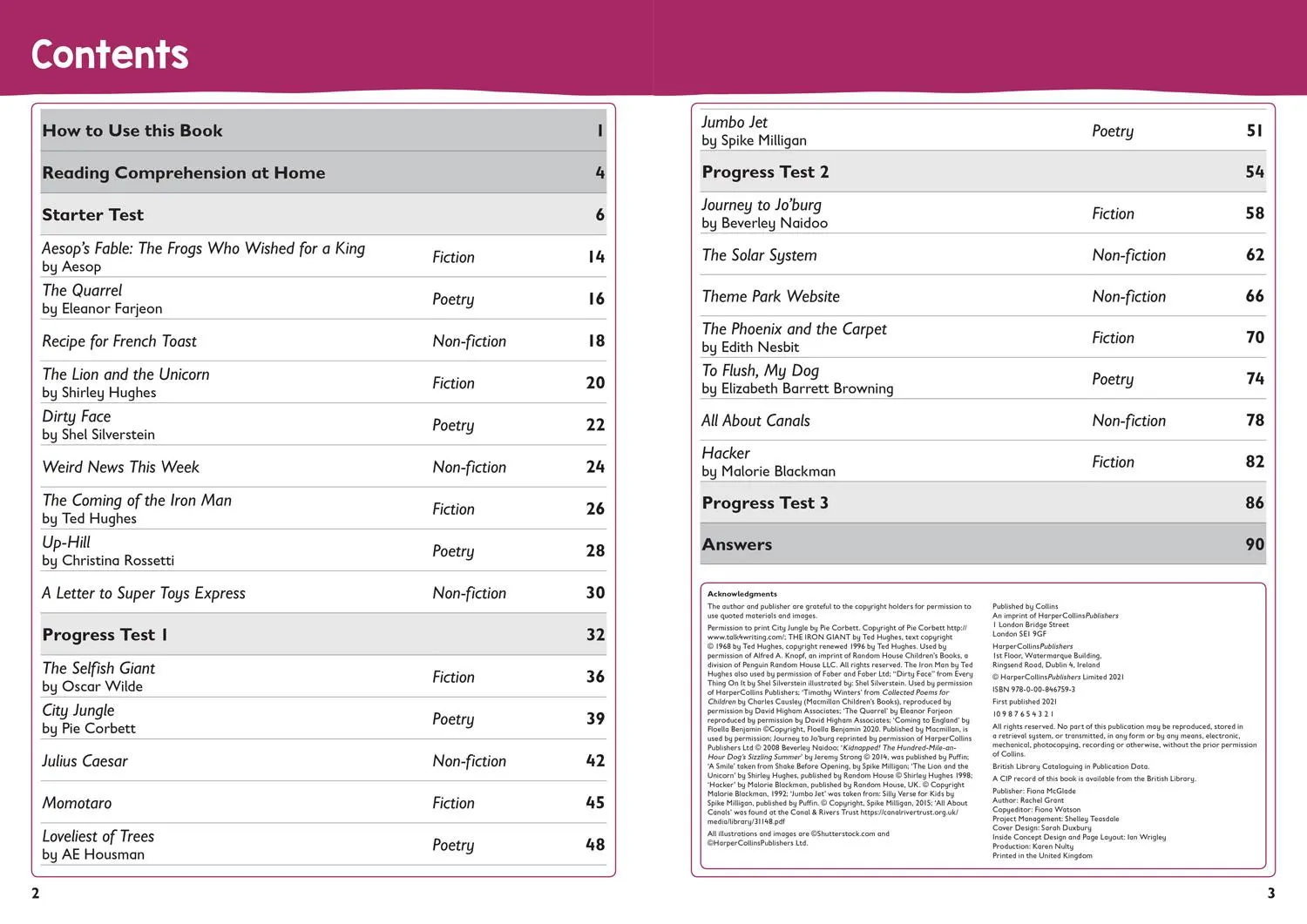 Bild: 9780008467593 | Year 5 Reading Comprehension Targeted Practice Workbook | Collins Ks2