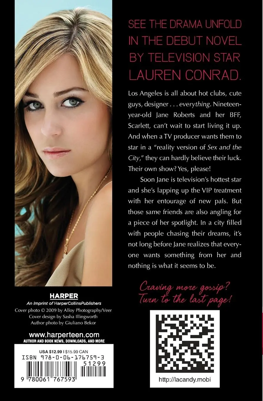 Rückseite: 9780061767593 | L.A. Candy | Lauren Conrad | Taschenbuch | 354 S. | Englisch | 2010