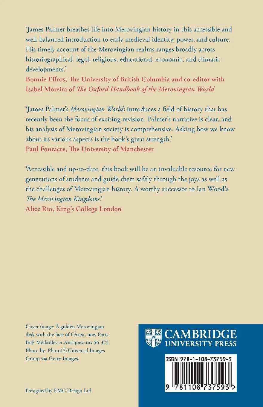 Rückseite: 9781108737593 | Merovingian Worlds | James T. Palmer | Taschenbuch | Englisch | 2024