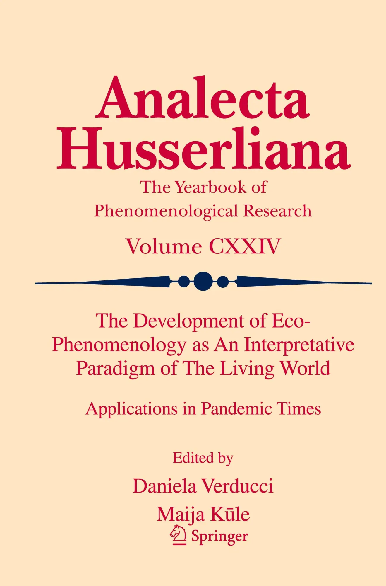 Cover: 9783031077593 | The Development of Eco-Phenomenology as An Interpretative Paradigm...