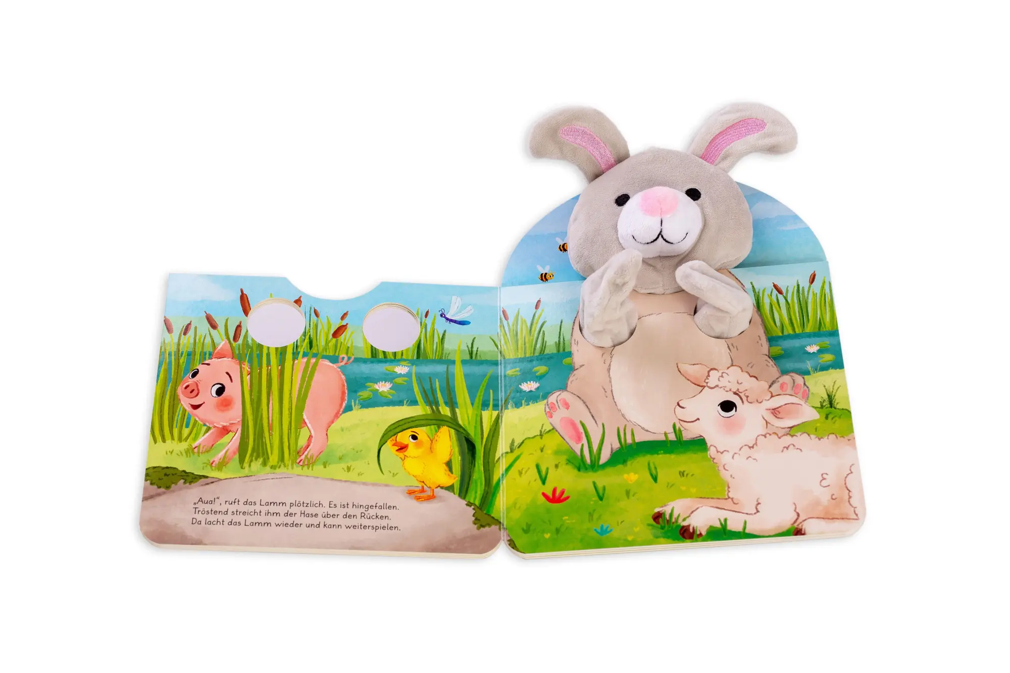 Bild: 9783401717593 | Du bist mein bester Freund, kleiner Hase. Ein Handpuppenbuch | Bär