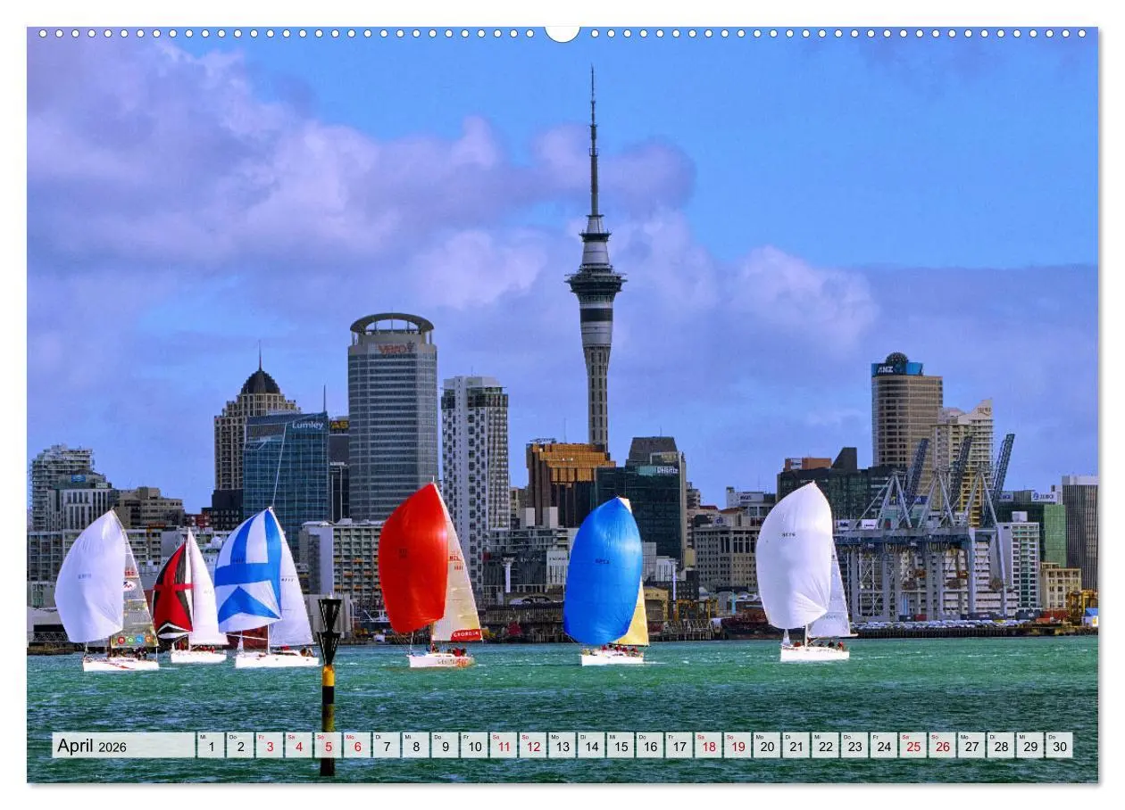 Bild: 9783457567593 | Segeln - mit dem Wind (Wandkalender 2026 DIN A2 quer), CALVENDO...