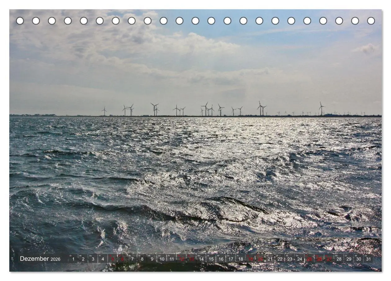 Bild: 9783457637593 | Windräder an der Ostsee! (Tischkalender 2026 DIN A5 quer), CALVENDO...