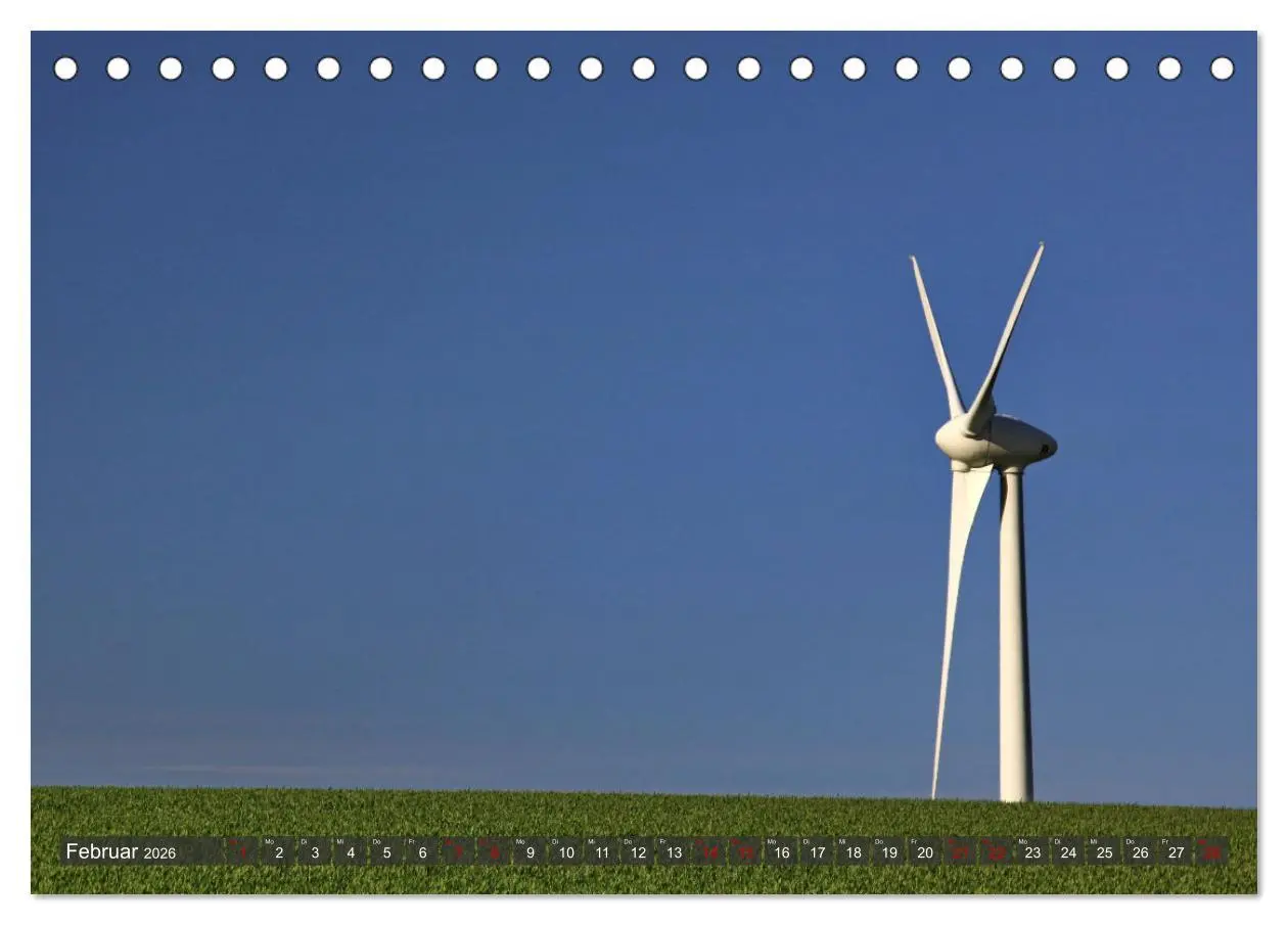 Bild: 9783457637593 | Windräder an der Ostsee! (Tischkalender 2026 DIN A5 quer), CALVENDO...