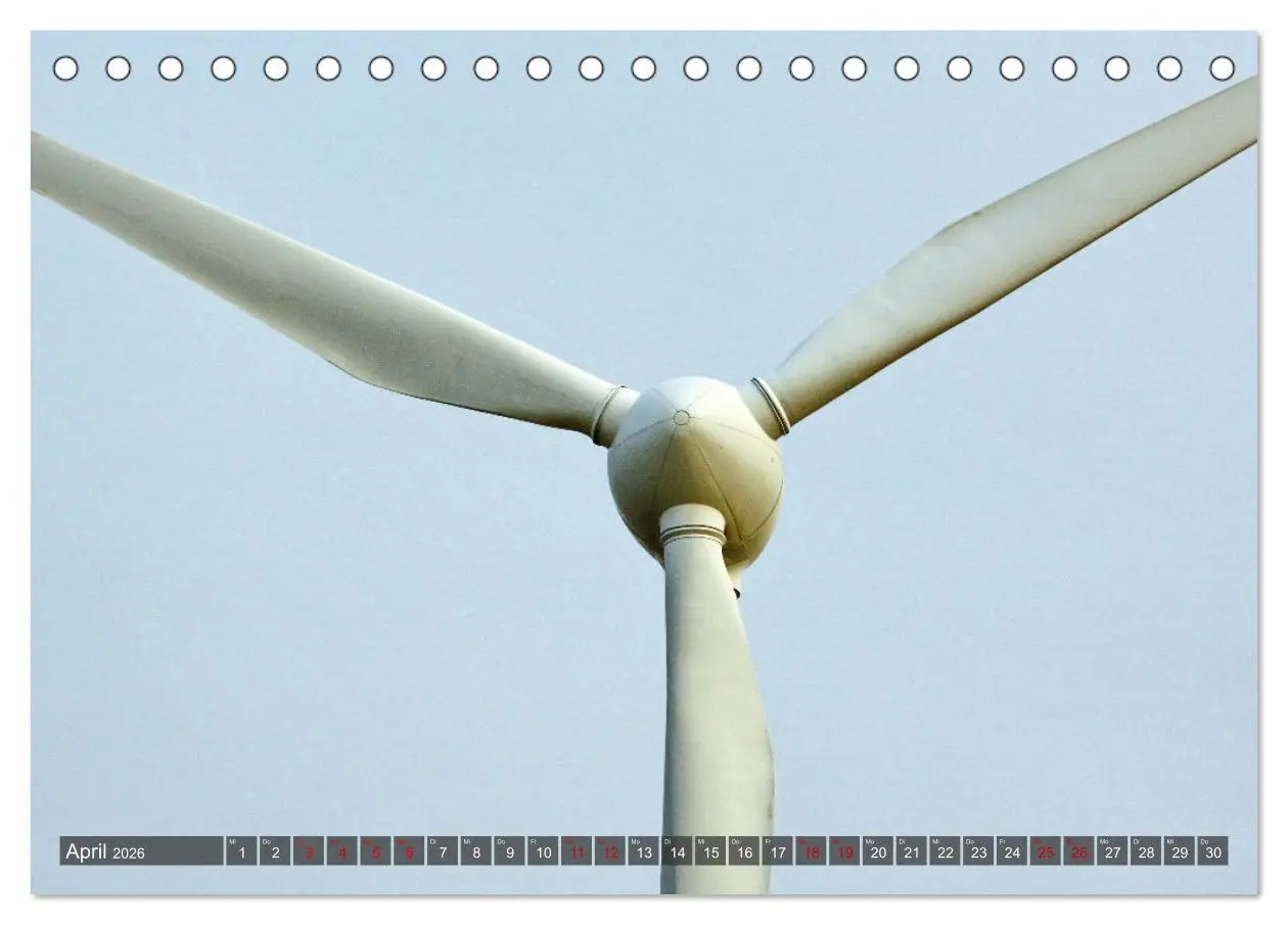 Bild: 9783457637593 | Windräder an der Ostsee! (Tischkalender 2026 DIN A5 quer), CALVENDO...