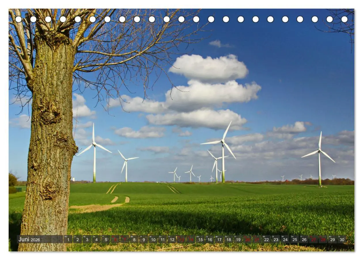 Bild: 9783457637593 | Windräder an der Ostsee! (Tischkalender 2026 DIN A5 quer), CALVENDO...