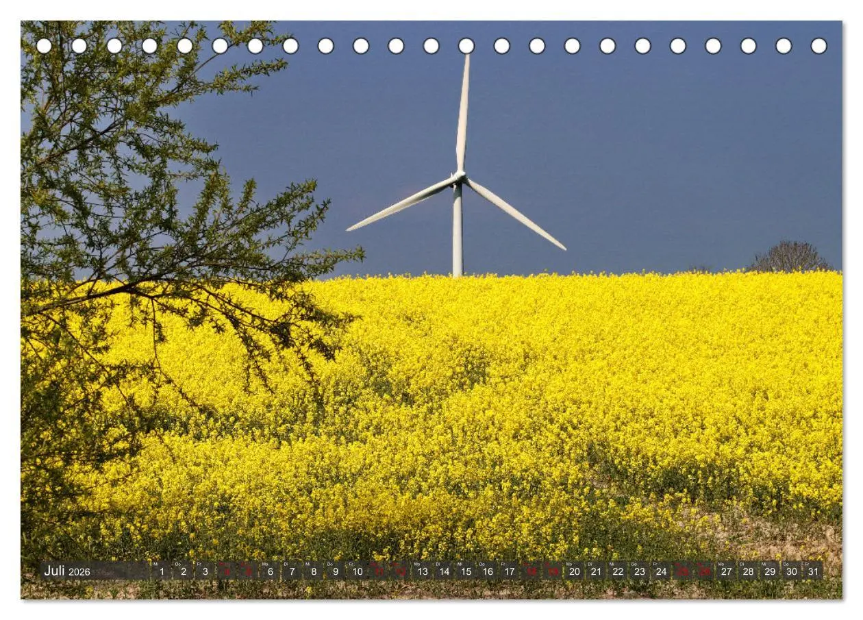 Bild: 9783457637593 | Windräder an der Ostsee! (Tischkalender 2026 DIN A5 quer), CALVENDO...