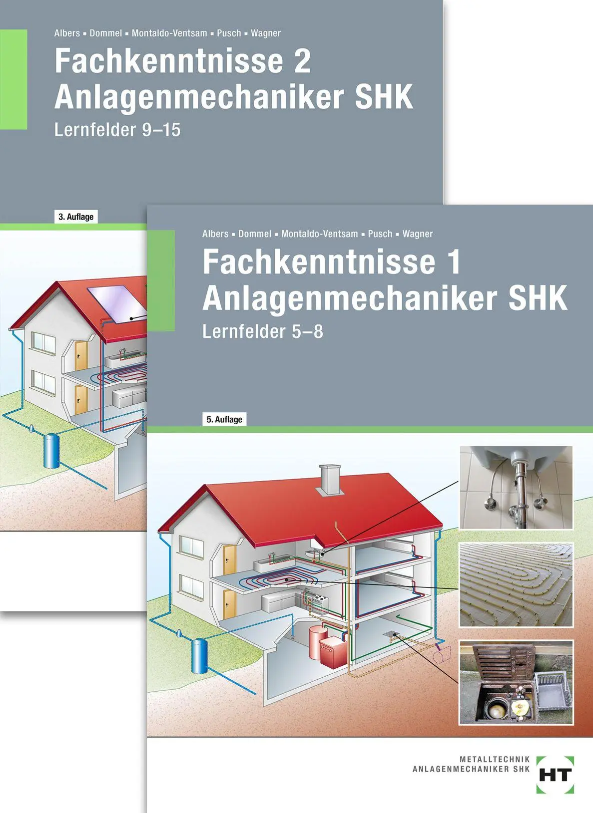 Cover: 9783582997593 | Paketangebot Fachkenntnisse Anlagenmechaniker SHK 1 + 2 | Taschenbuch