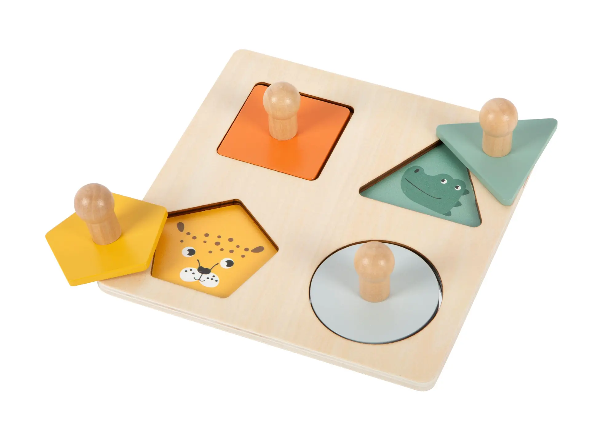 Bild: 4020972127693 | Montessori Setzpuzzle Formen und Motive | Spiel | 12769 | Deutsch