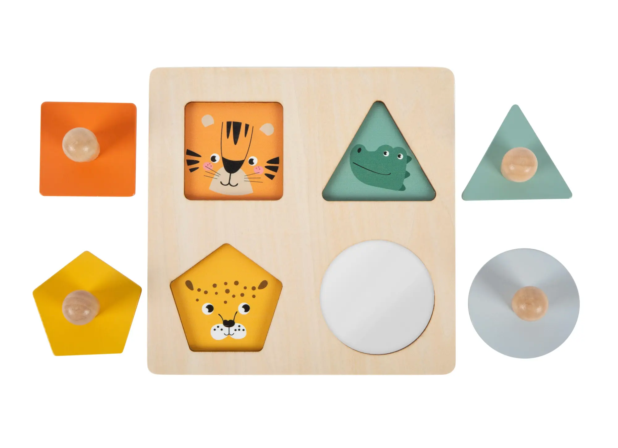 Bild: 4020972127693 | Montessori Setzpuzzle Formen und Motive | Spiel | 12769 | Deutsch