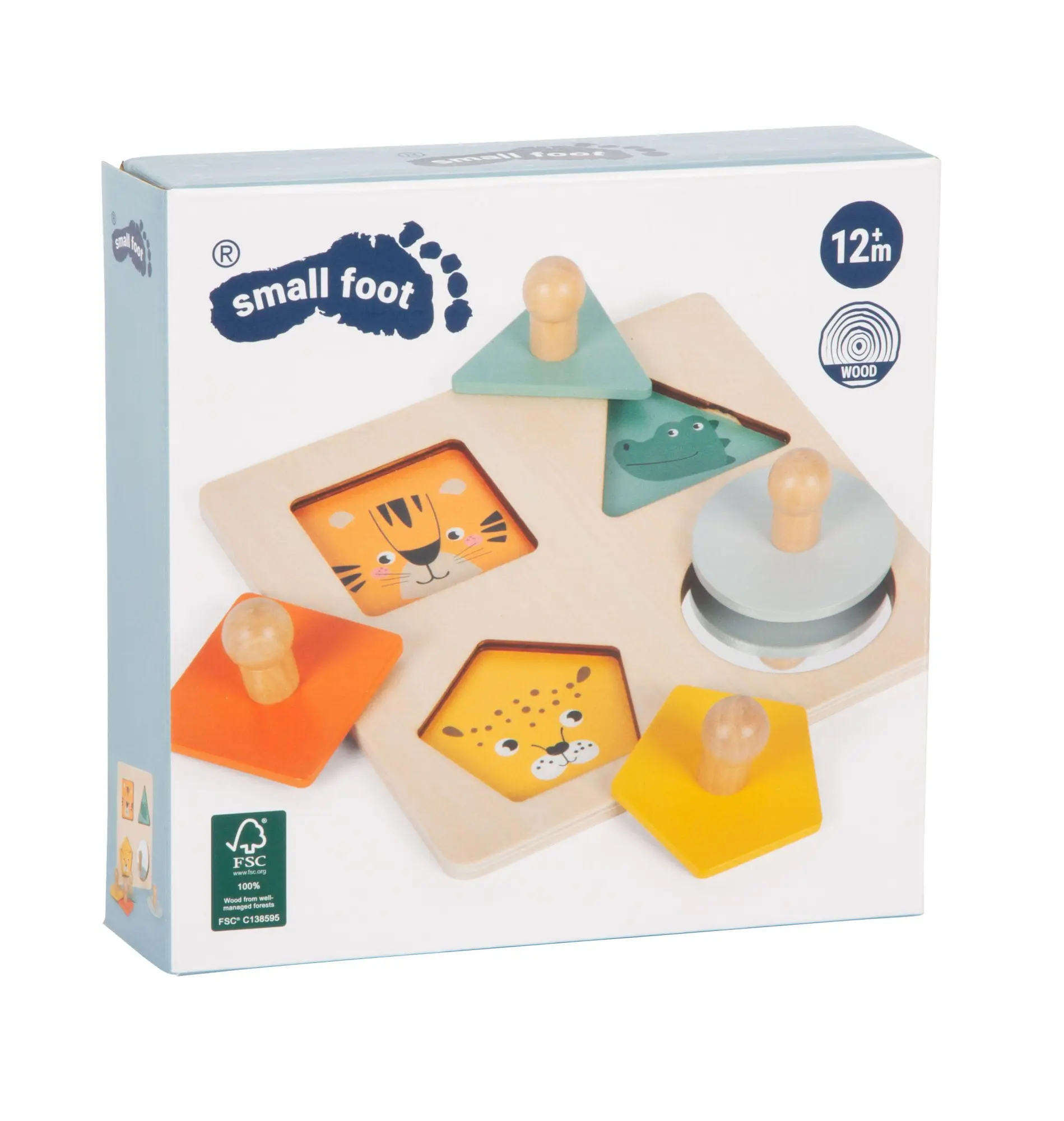 Bild: 4020972127693 | Montessori Setzpuzzle Formen und Motive | Spiel | 12769 | Deutsch