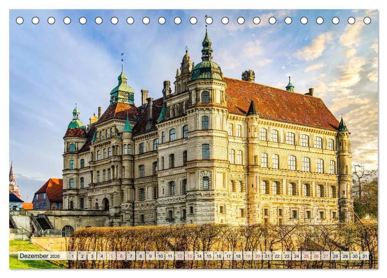 Bild: 9783457797693 | Güstrow Impressionen (Tischkalender 2026 DIN A5 quer), CALVENDO...