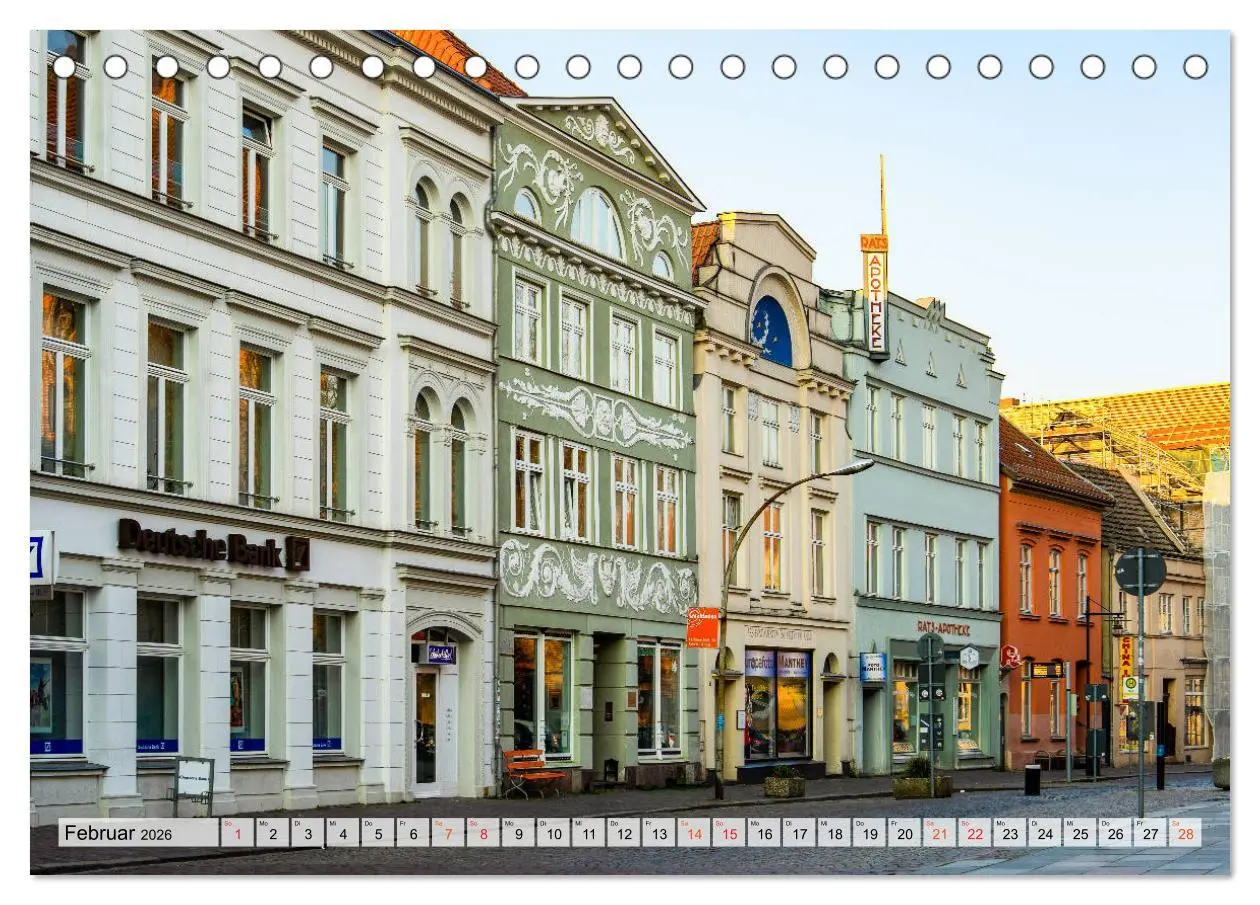 Bild: 9783457797693 | Güstrow Impressionen (Tischkalender 2026 DIN A5 quer), CALVENDO...
