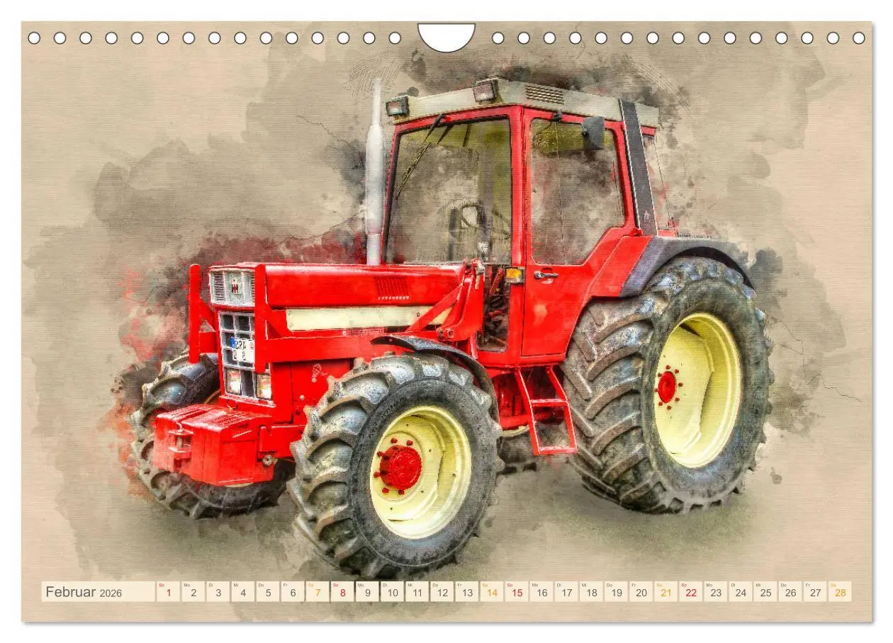 Bild: 9783457867693 | Traktoren - alte Schätze für Liebhaber (Wandkalender 2026 DIN A4...