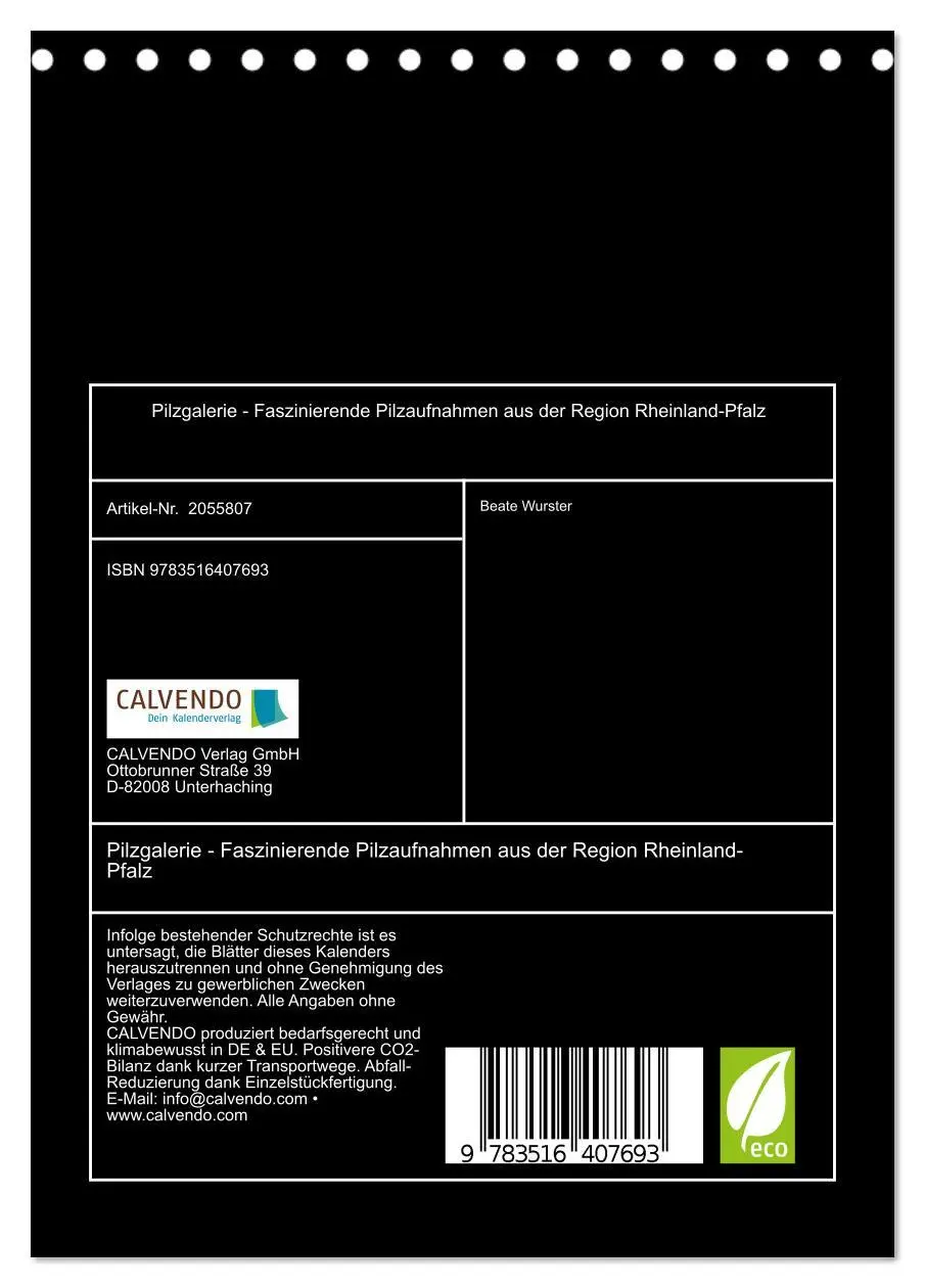 Bild: 9783516407693 | Pilzgalerie - Faszinierende Pilzaufnahmen aus der Region...