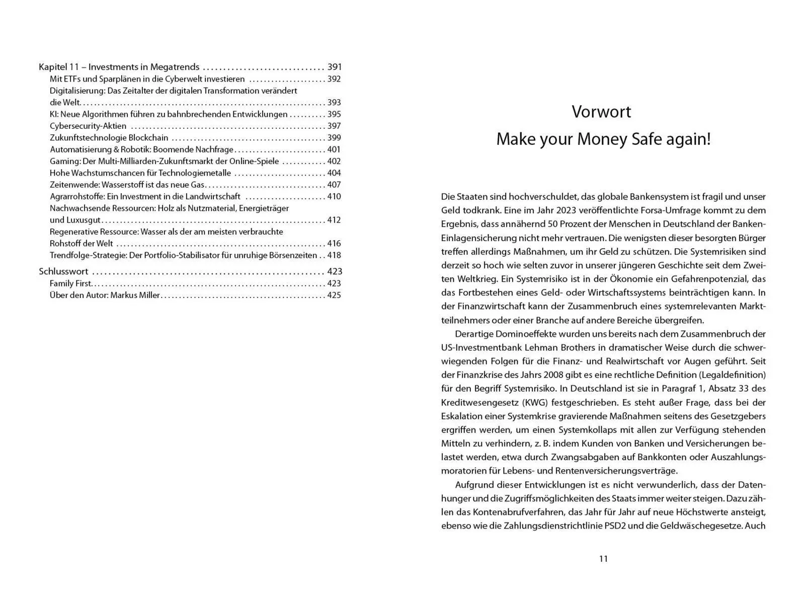 Bild: 9783959727693 | Kapitalschutz first | Markus Miller | Buch | 432 S. | Deutsch | 2024
