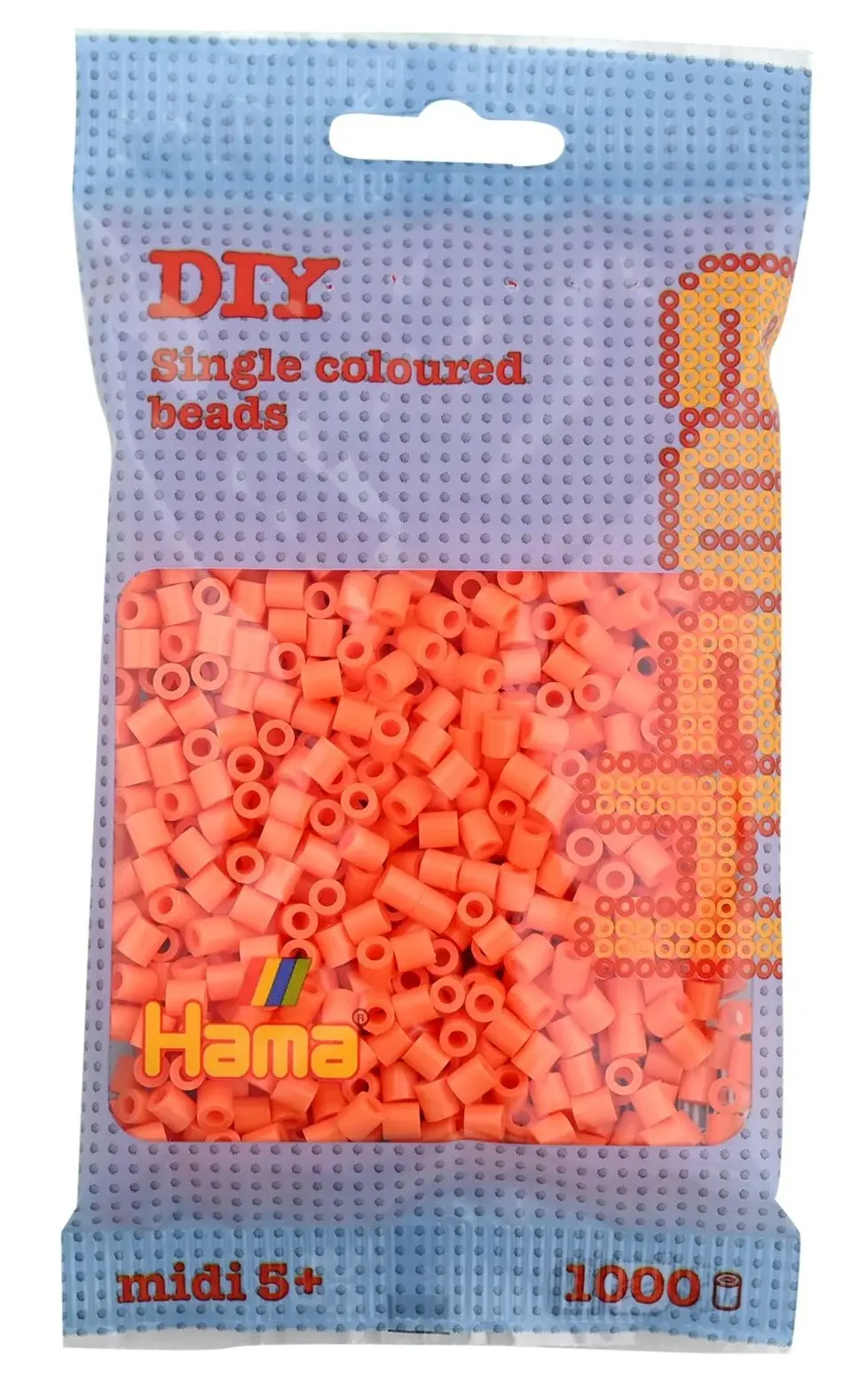 Cover: 28178207793 | Hama 207-79 - Bügelperlen Midi, ca. 1000 Perlen in apricot | 207-79
