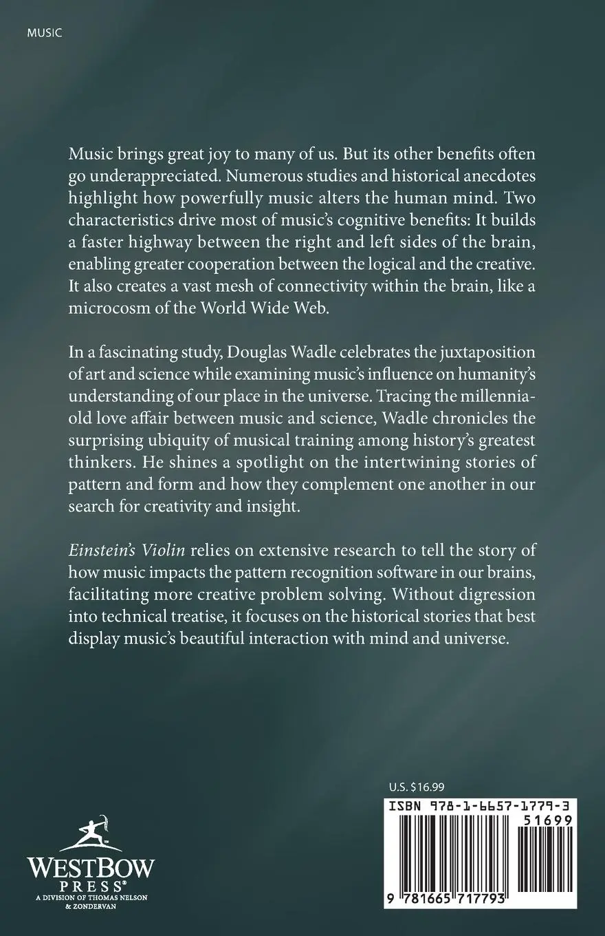 Rückseite: 9781665717793 | Einstein's Violin | Douglas Wadle | Taschenbuch | Englisch | 2022