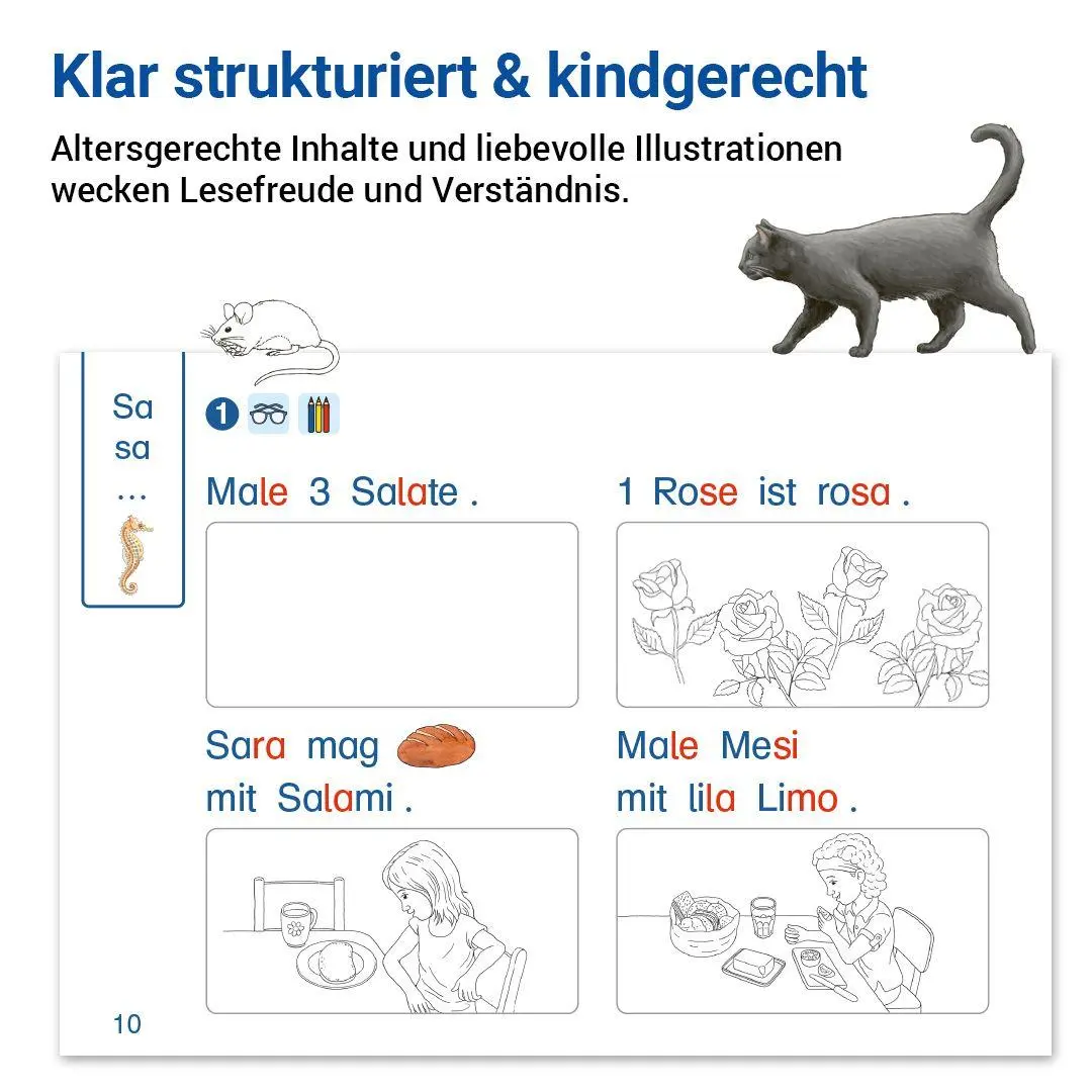 Bild: 9783619147793 | ABC der Tiere 1 Neubearbeitung · lesen - verstehen - malen | Broschüre