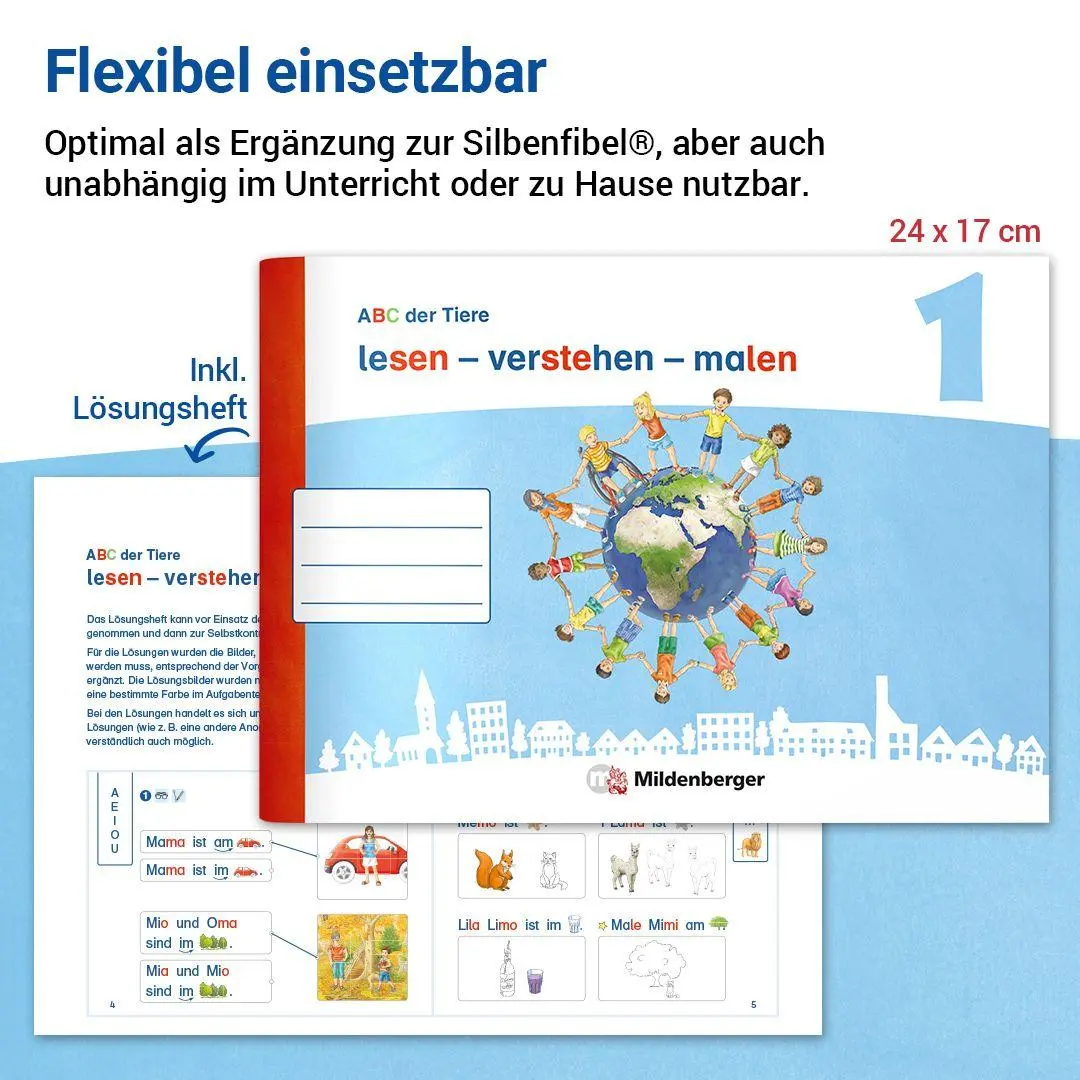 Bild: 9783619147793 | ABC der Tiere 1 Neubearbeitung · lesen - verstehen - malen | Broschüre