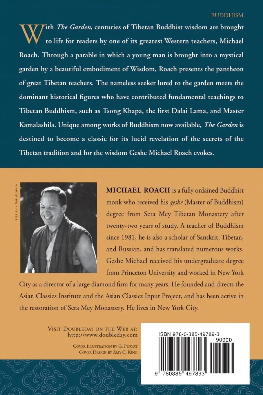 Rückseite: 9780385497893 | The Garden | A Parable | Geshe Michael Roach | Taschenbuch | Englisch