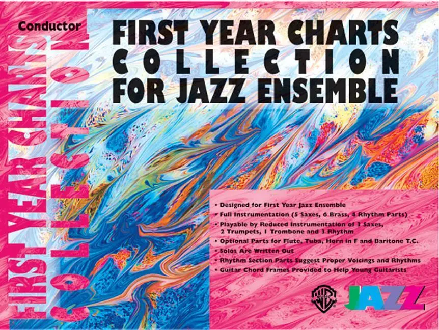 Cover: 9780757977893 | First Year Charts Collection for Jazz Ensemble: Baritone T.C....