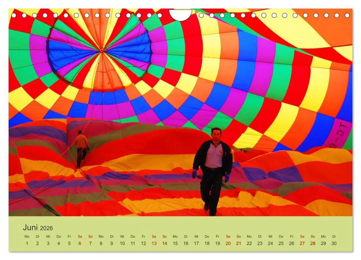 Bild: 9783457537893 | Ballonfahrt in Kappadokien (Wandkalender 2026 DIN A4 quer),...