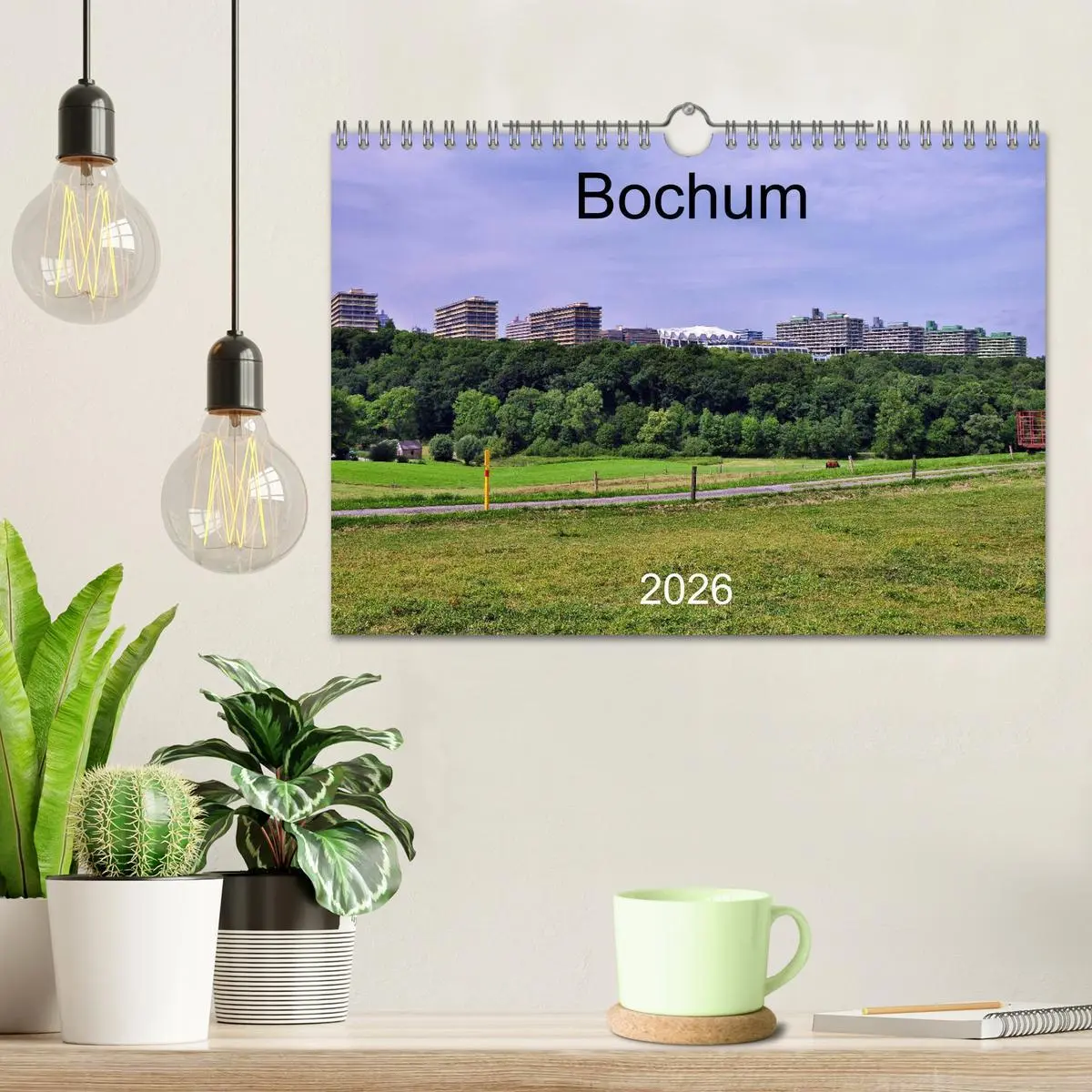 Bild: 9783516177893 | Bochum (Wandkalender 2026 DIN A4 quer), CALVENDO Monatskalender | 2026