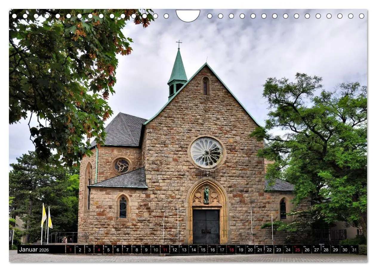 Bild: 9783516177893 | Bochum (Wandkalender 2026 DIN A4 quer), CALVENDO Monatskalender | 2026