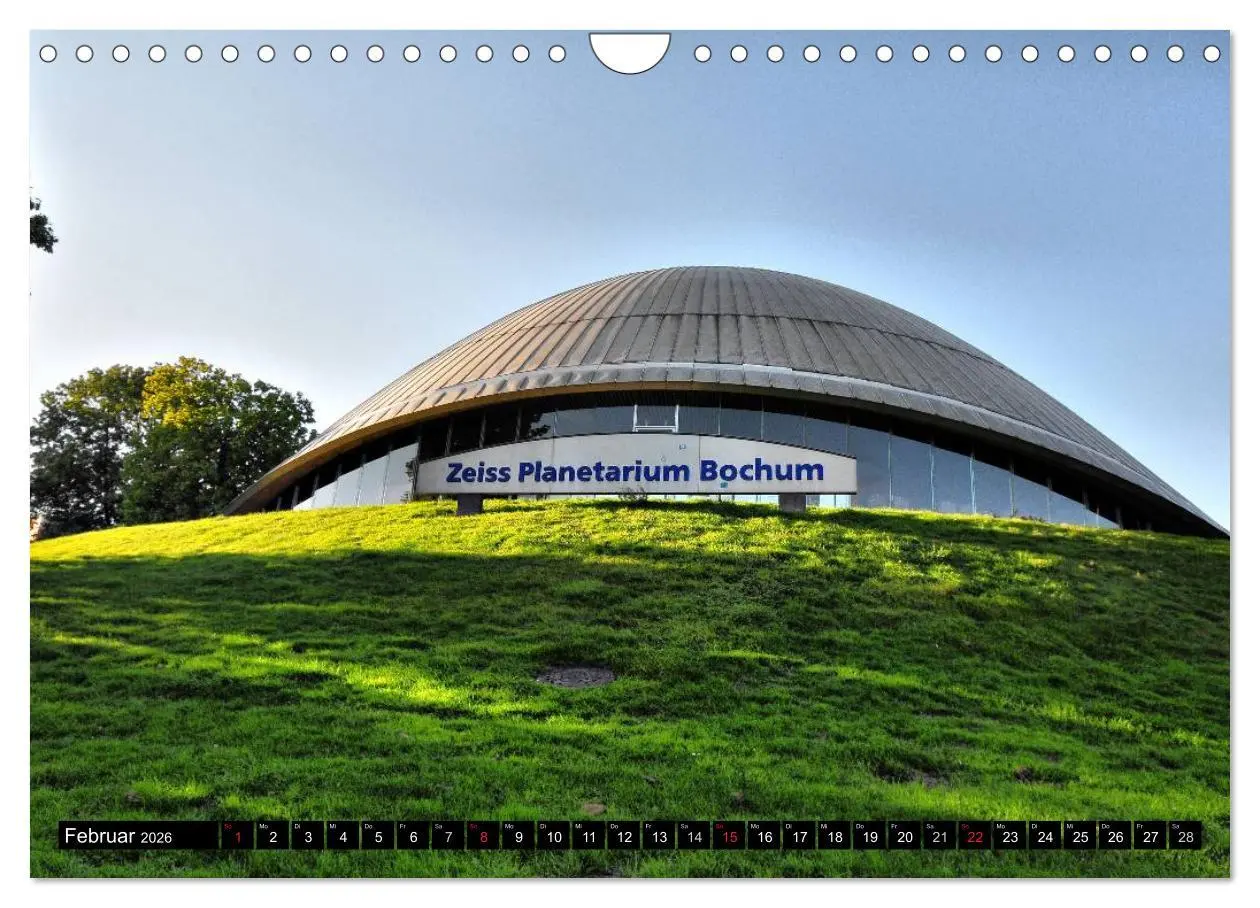 Bild: 9783516177893 | Bochum (Wandkalender 2026 DIN A4 quer), CALVENDO Monatskalender | 2026