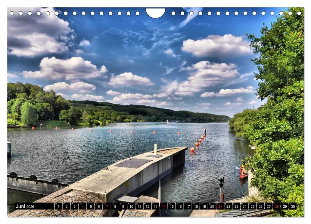 Bild: 9783516177893 | Bochum (Wandkalender 2026 DIN A4 quer), CALVENDO Monatskalender | 2026