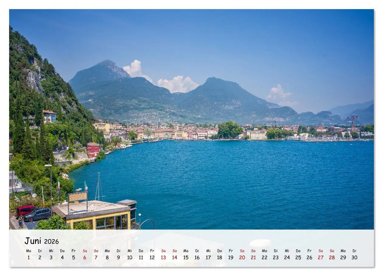 Bild: 9783516627893 | Riva del Garda - Am Gardasee ganz im Norden (Wandkalender 2026 DIN...