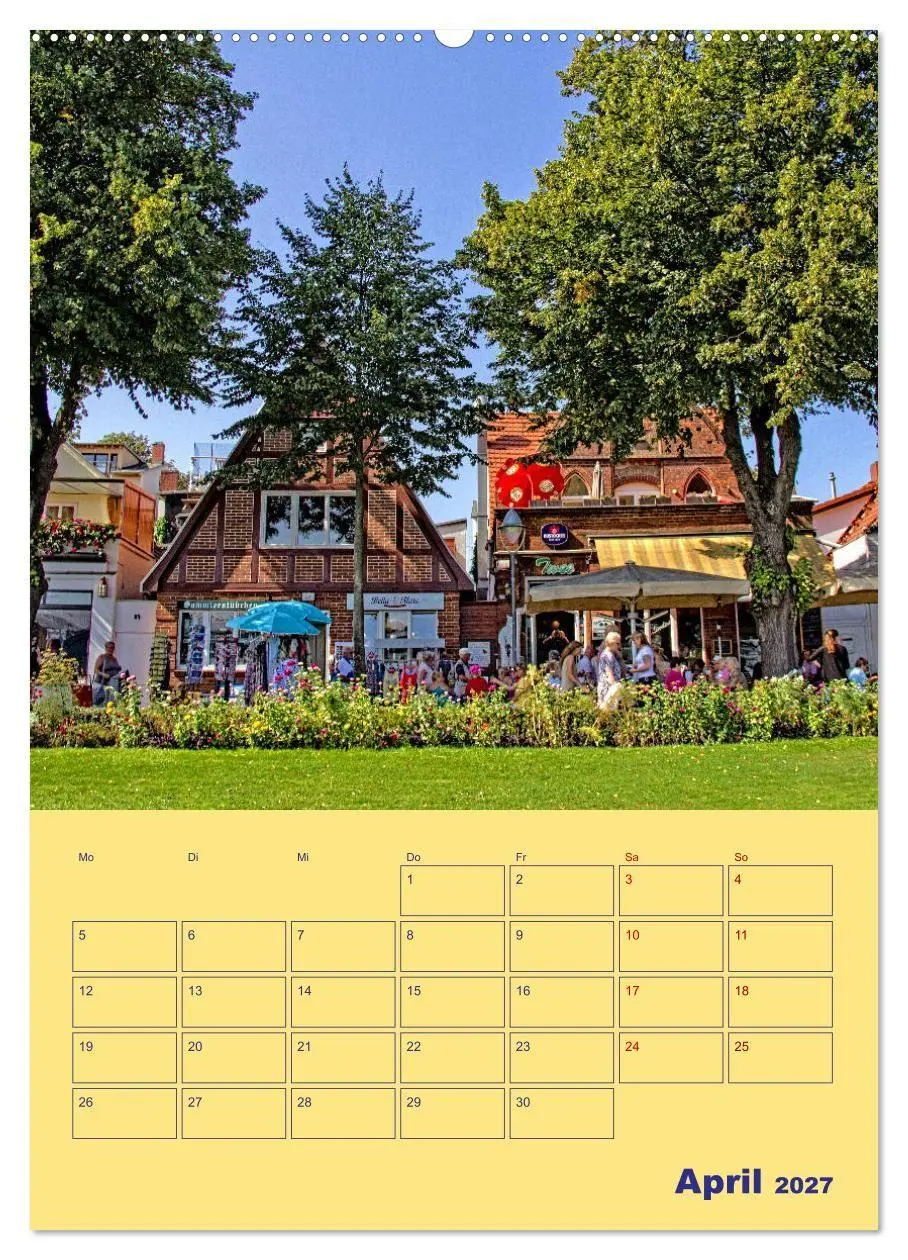 Bild: 9783569337893 | Sehnsuchtsort Warnemünde (Wandkalender 2027 DIN A2 hoch), CALVENDO...