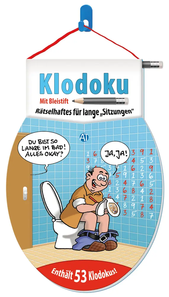 Cover: 9783868487893 | Trötsch Klodoku mit Bleistift Toilettenpapier Klopapier | Taschenbuch