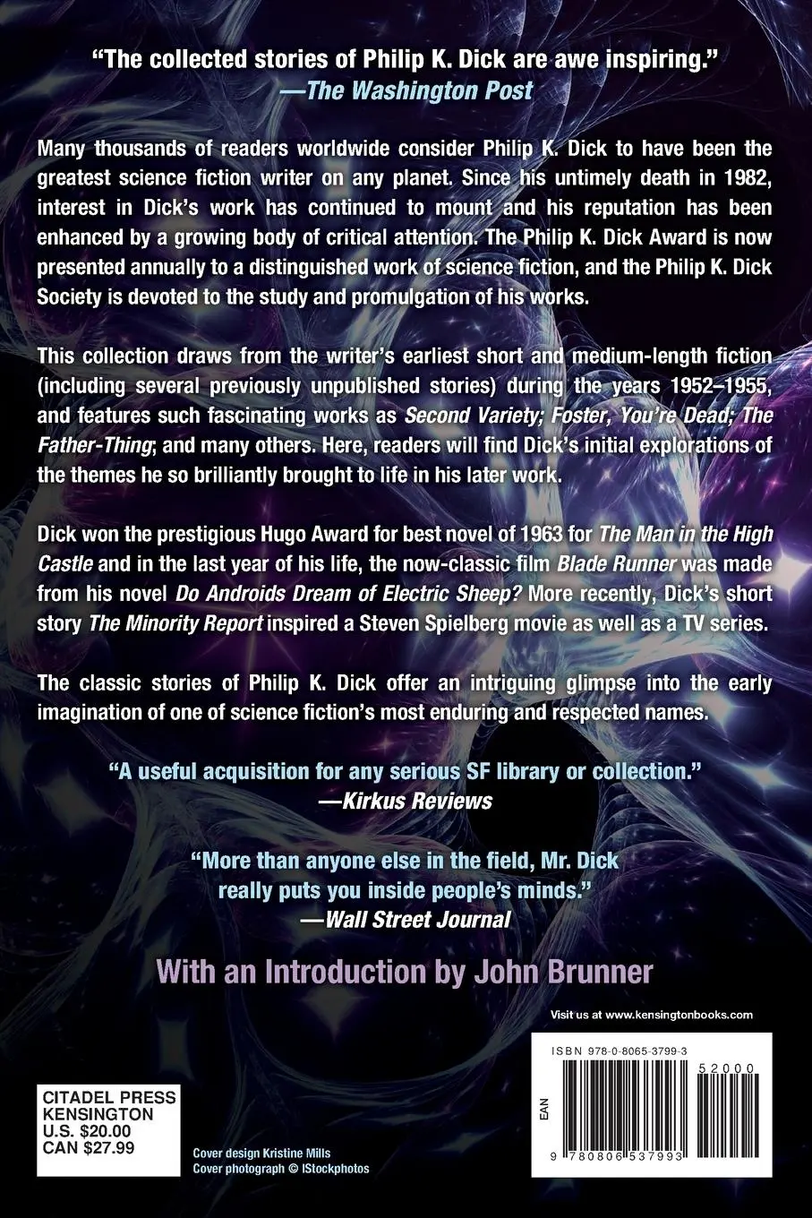 Rückseite: 9780806537993 | Second Variety and Other Classic Stories | Philip K. Dick | Buch