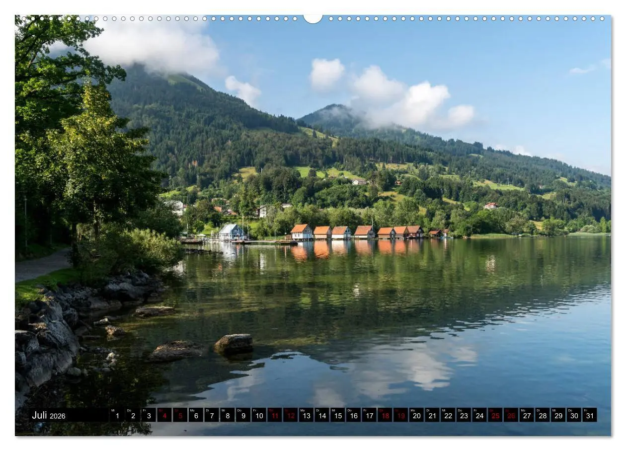 Bild: 9783457907993 | das Allgäu (Wandkalender 2026 DIN A2 quer), CALVENDO Monatskalender