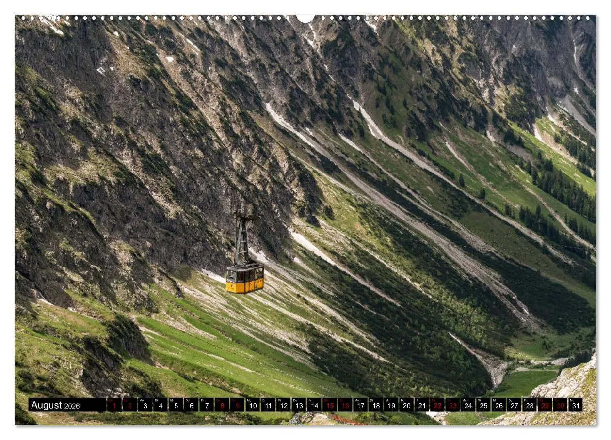 Bild: 9783457907993 | das Allgäu (Wandkalender 2026 DIN A2 quer), CALVENDO Monatskalender