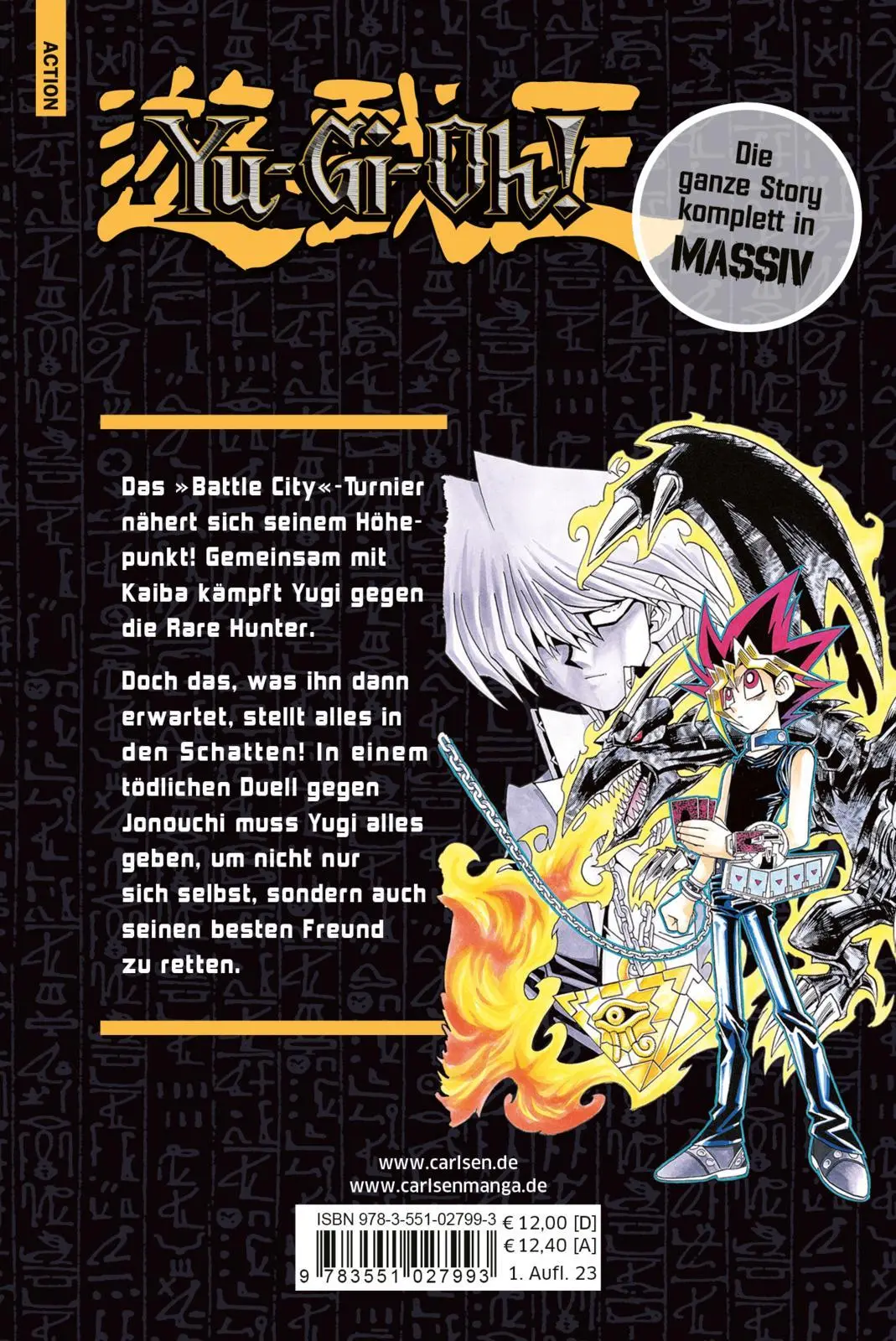 Rückseite: 9783551027993 | Yu-Gi-Oh! Massiv 8 | Kazuki Takahashi | Taschenbuch | Yu-Gi-Oh! Massiv