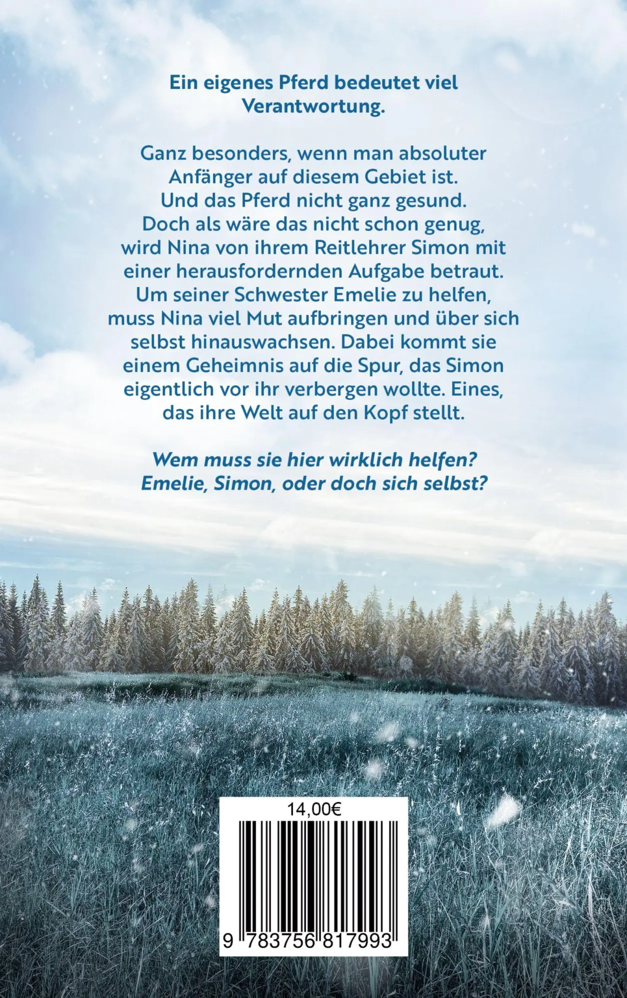 Rückseite: 9783756817993 | Nina | Entgegen aller Zweifel | Carina Warnstädt | Taschenbuch | 2022