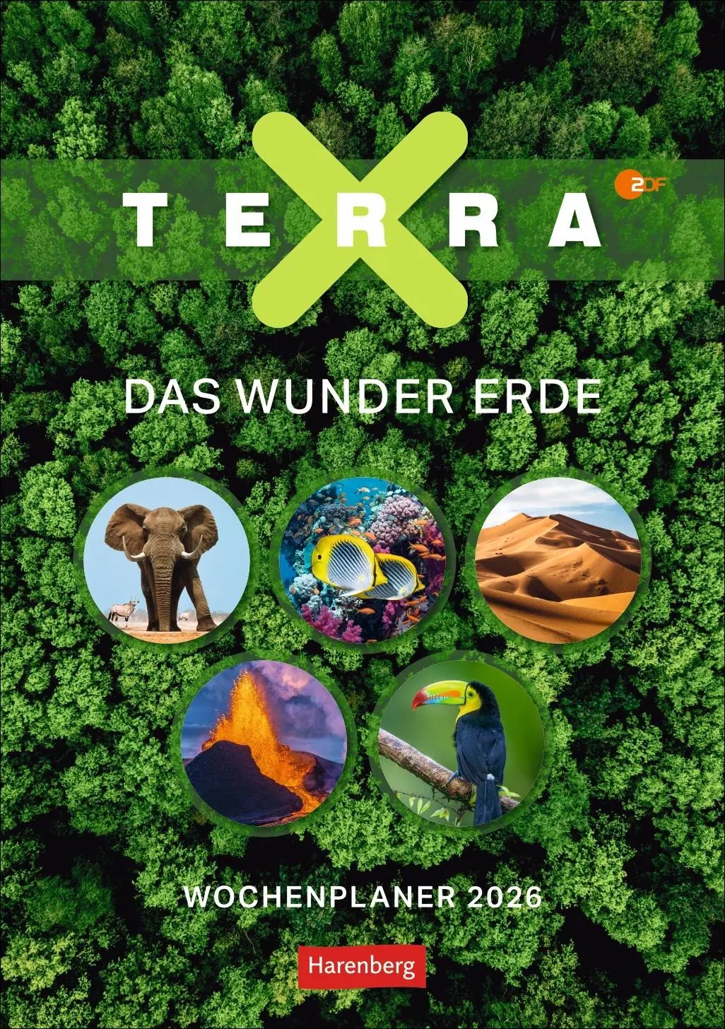 Cover: 9783840037993 | Terra X - Das Wunder Erde Wochenplaner 2026 | Kalender | 54 S. | 2026