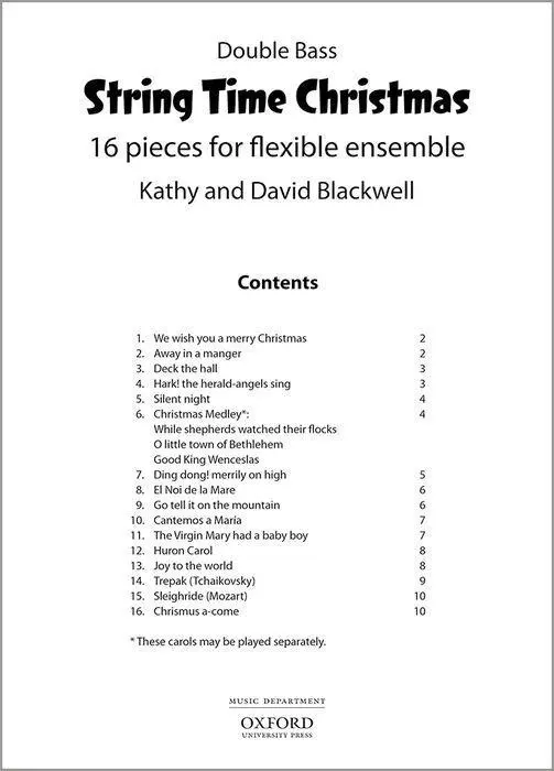 Cover: 9780193528093 | String Time Christmas | Kathy Blackwell | Taschenbuch | Buch | 2019