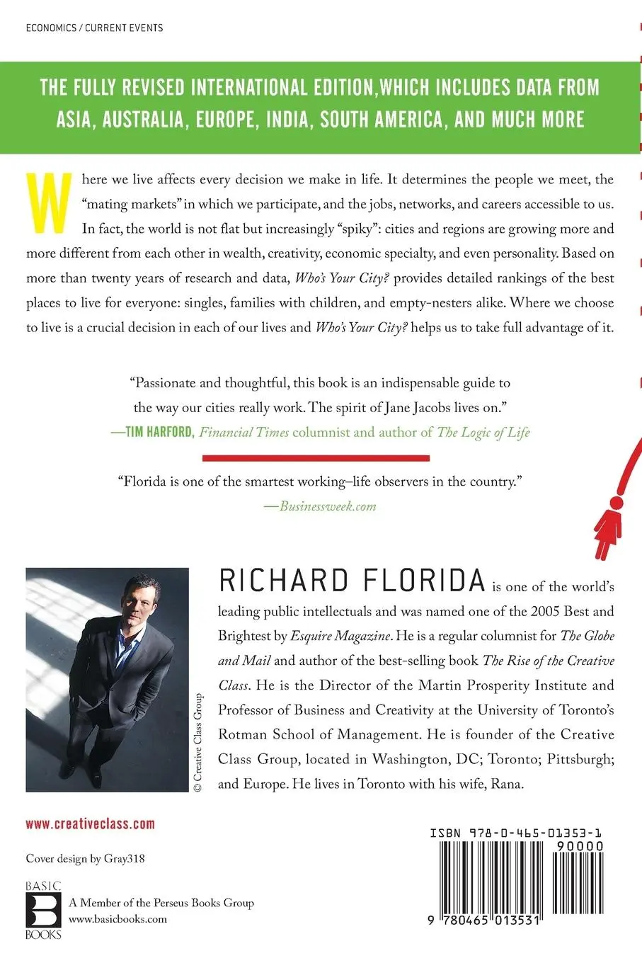 Rückseite: 9780465018093 | Who's Your City? | Richard Florida | Taschenbuch | Englisch | 2009